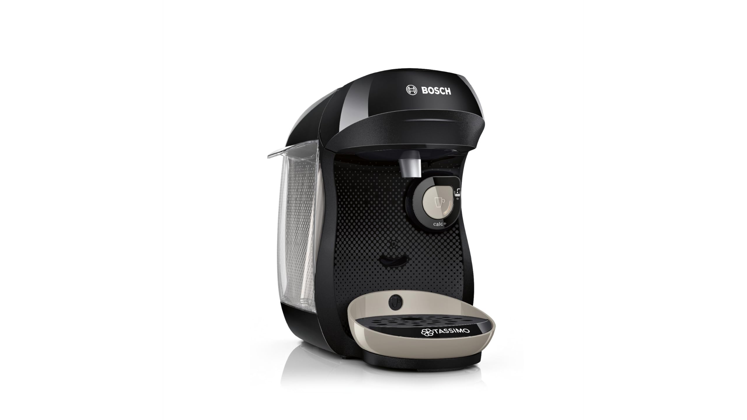 Machine a café - Tassimo Happy - TAS109E - 1400 W - 0,7 L - Creme/Noir